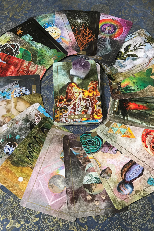 The Illuminated Earth Oracle Card Deck | Claire Mack Fine Arts