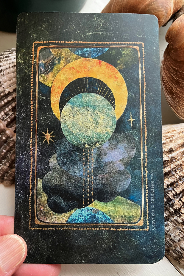 The RainShadow Tarot Back of card